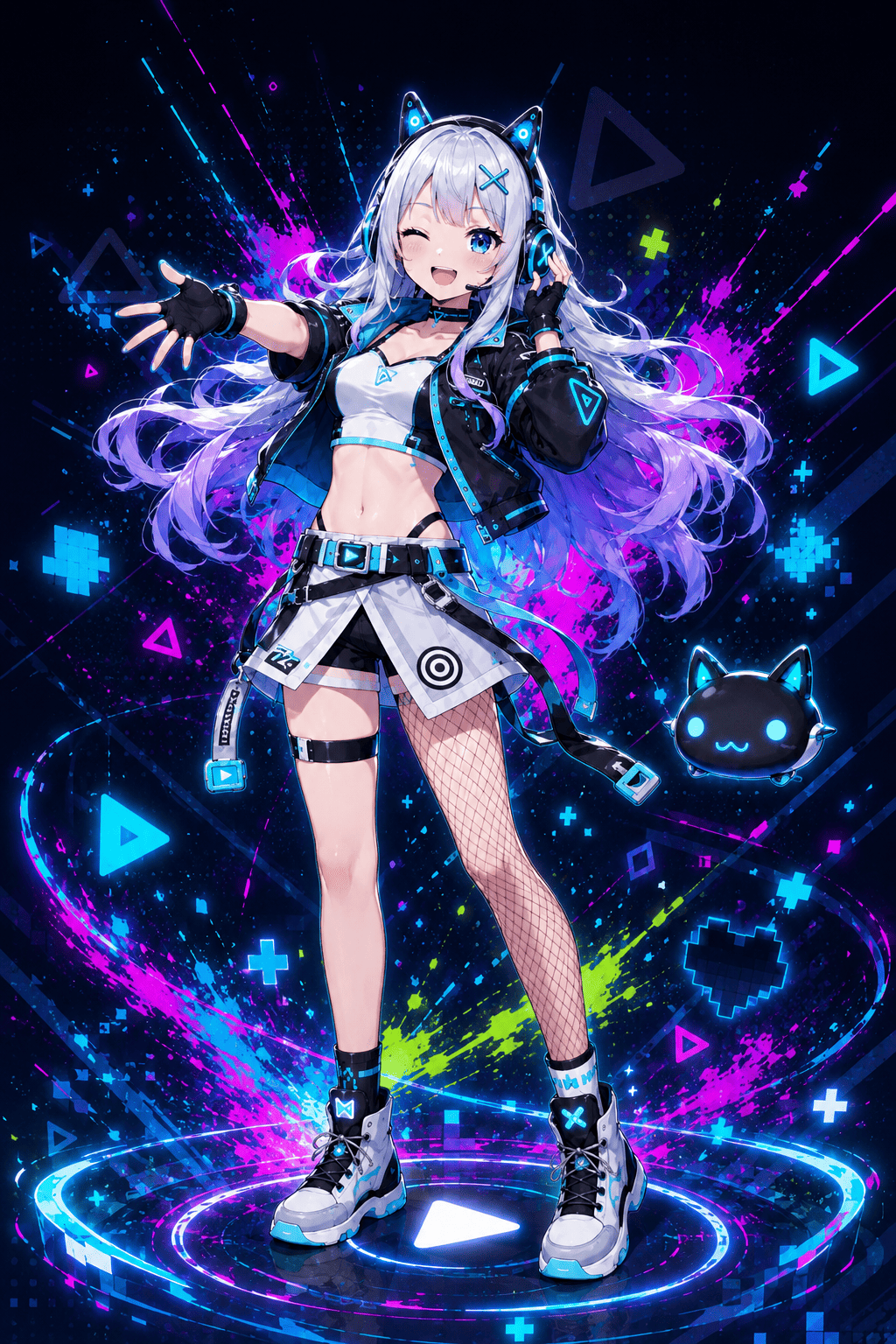 Ilustración de anime para Aventura